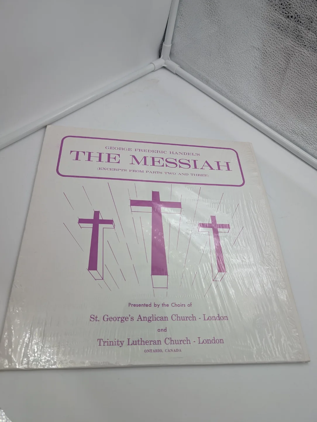 Vintage Handel's Messiah LP Record thumbnail
