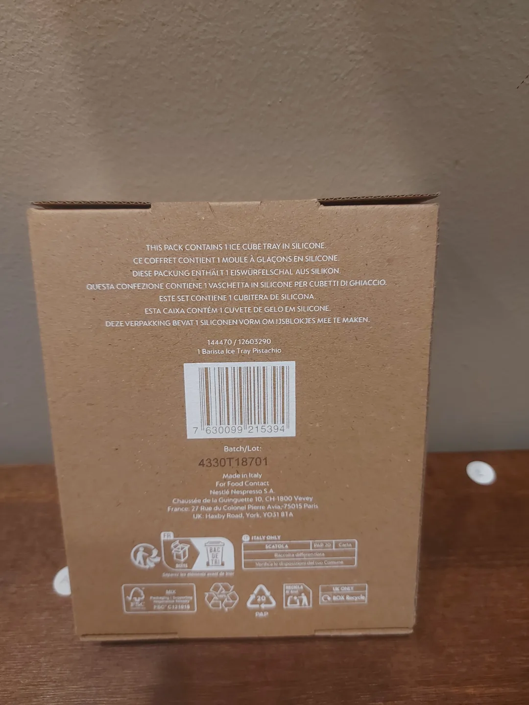 Nespresso Barista Collection Ice Tray image indicator(3)