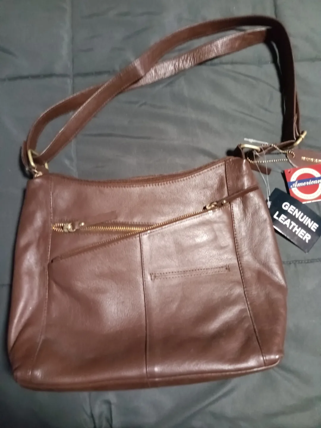 American Greats Genuine Leather Crossbody Bag image indicator(2)