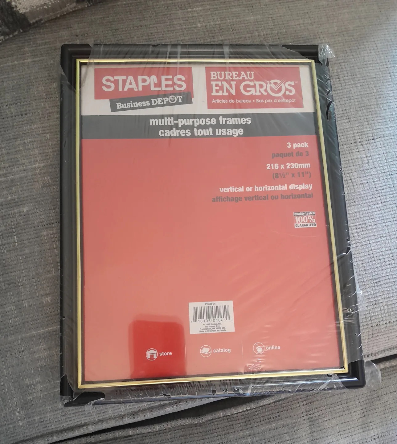 3 pack Staples Frames thumbnail