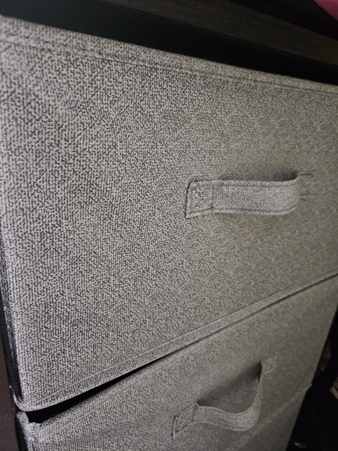 Three-Drawer Fabric Storage Unit - photo 5