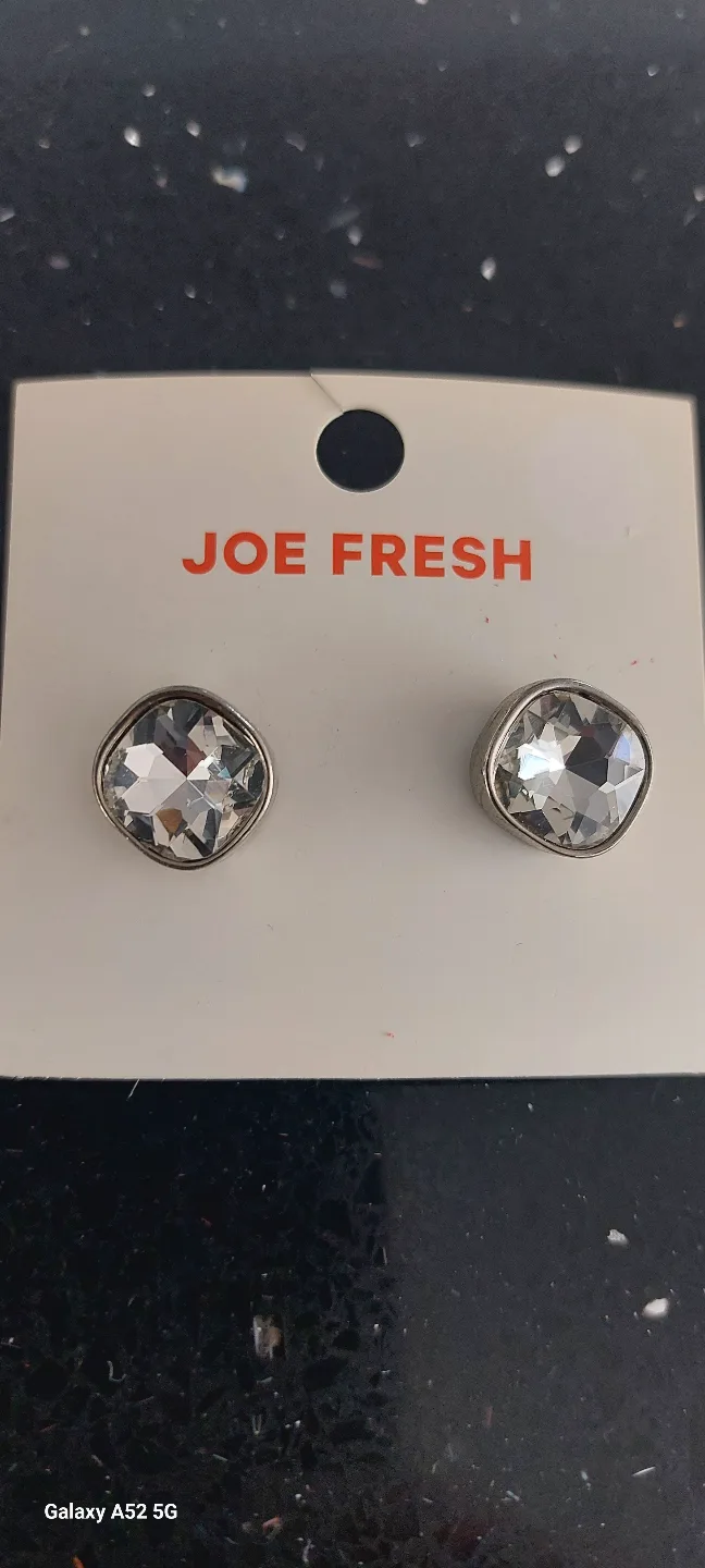 Joe Fresh Crystal Stud Earrings thumbnail