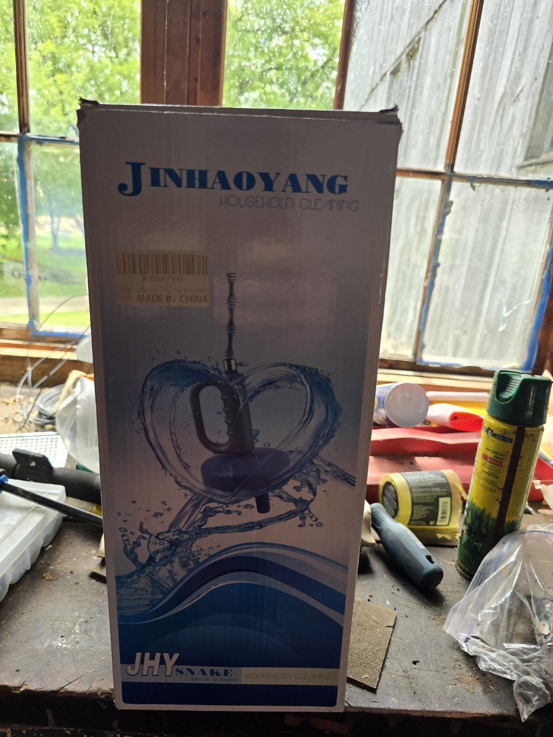 JHY Snake Drain Cleaner - New in Box
