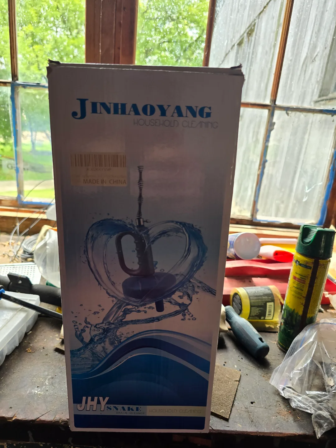 JHY Snake Drain Cleaner - New in Box thumbnail