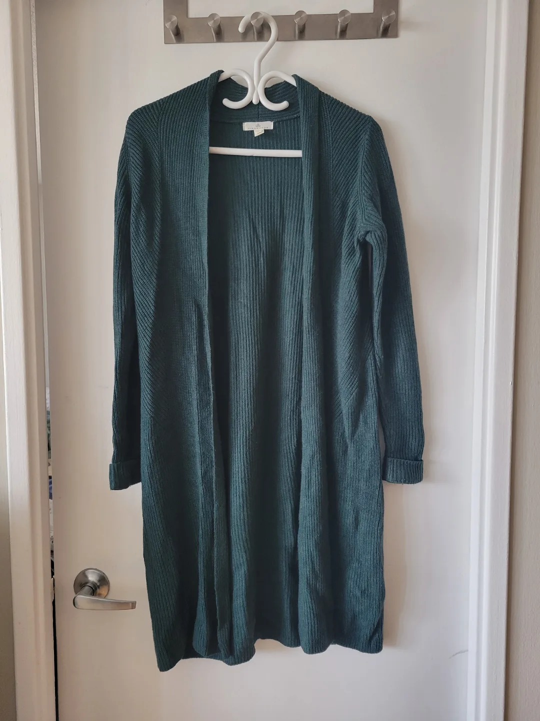 Deep green cardigan - Size S thumbnail
