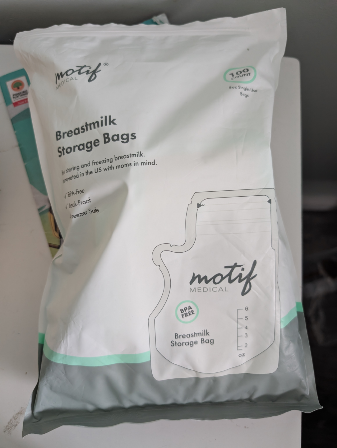 Motif Medical Breastmilk Storage Bags (100 Count)