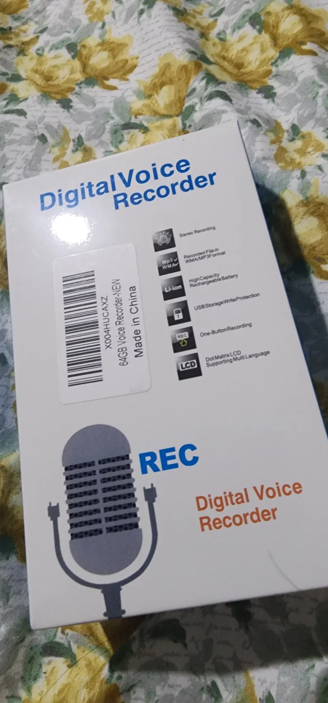 64GB Digital Voice Recorder thumbnail