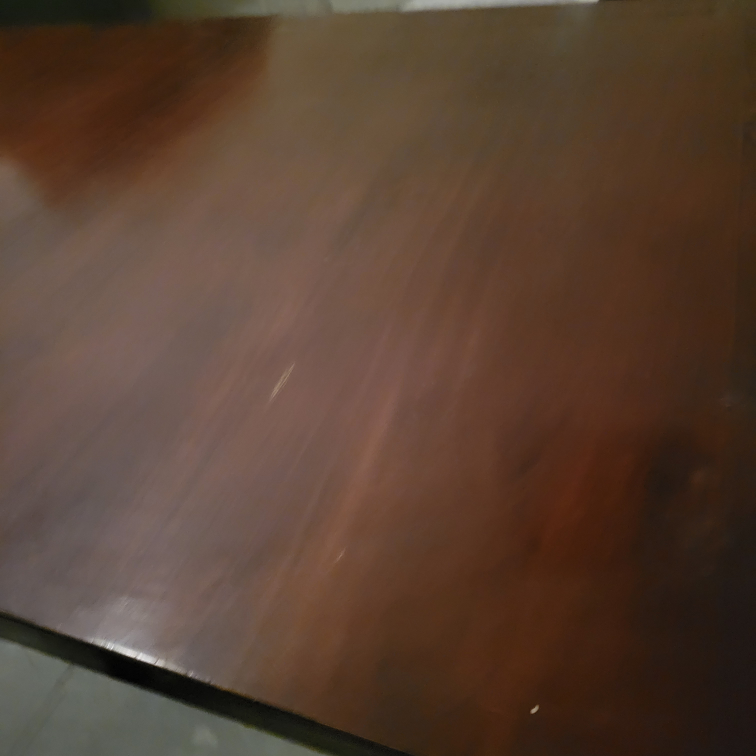 Dark Brown Wooden Dining Table - photo 4