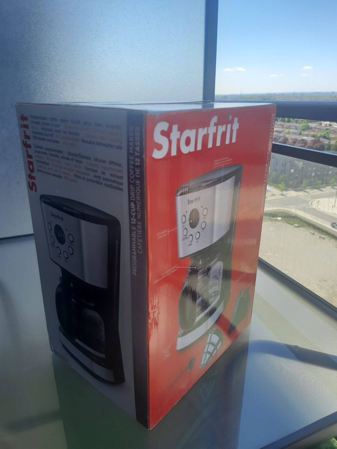 New - Starfrit 12-Cup Programmable Drip Coffee Maker - photo 4