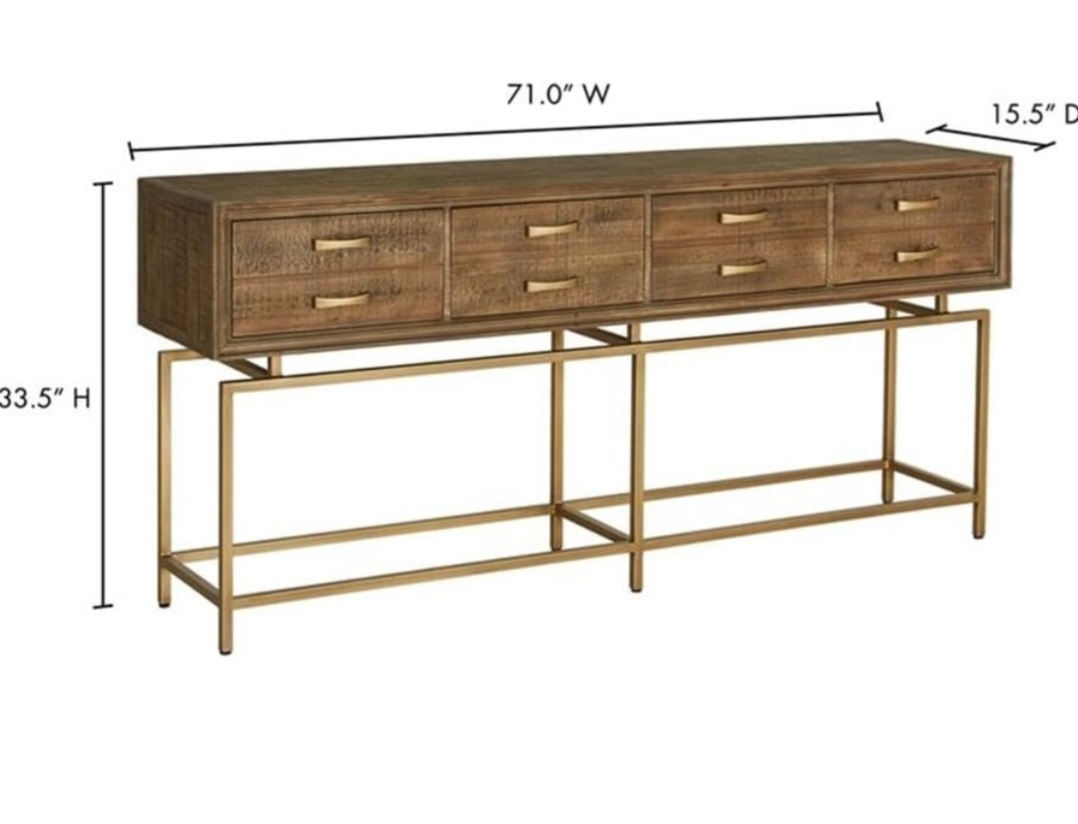 Moe's Home Collection Annecy Console Table - photo 3
