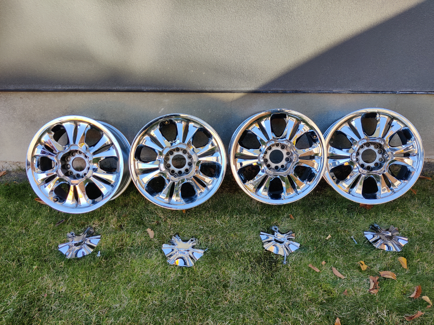 Ultra Wheel Platinum X'cess Chrome Wheels Rims 17"x7.5" - 5x4.5 - photo 2