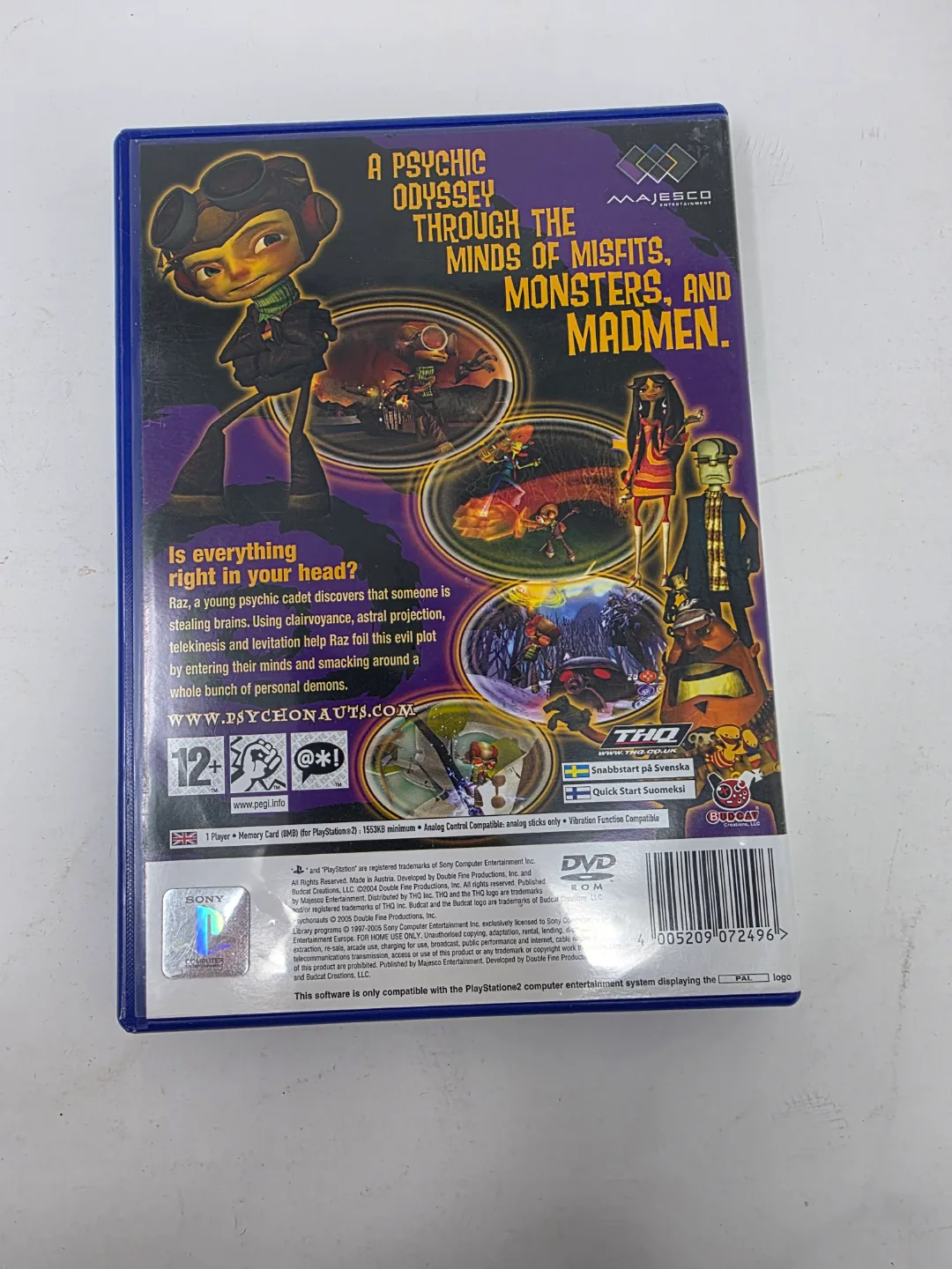 PlayStation 2 Psychonauts PAL Version image indicator(2)