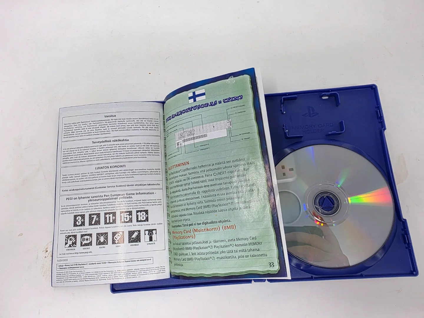 PlayStation 2 Psychonauts PAL Version image indicator(3)