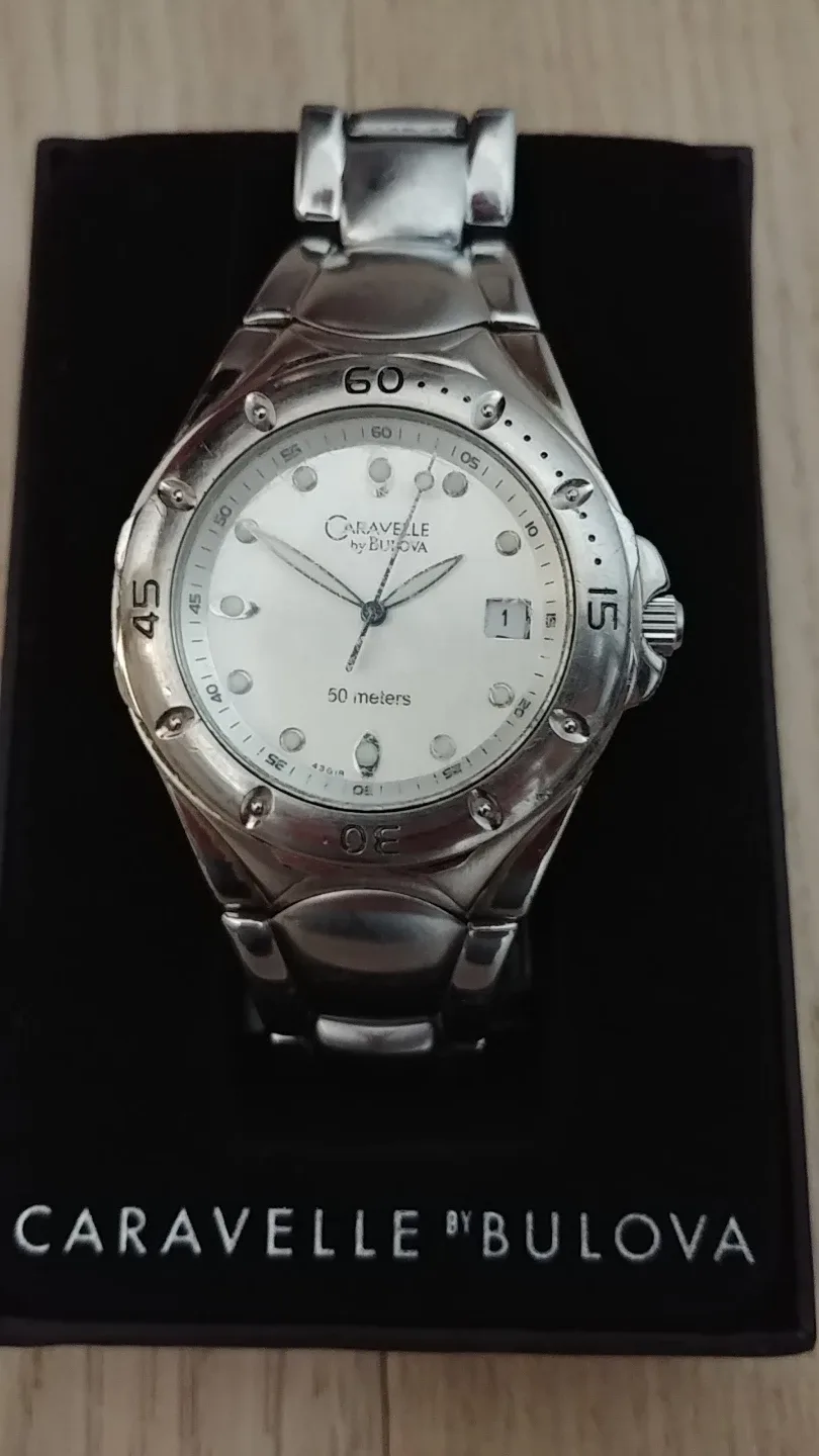 Caravelle by Bulova Men's Stainless Steel Watch thumbnail