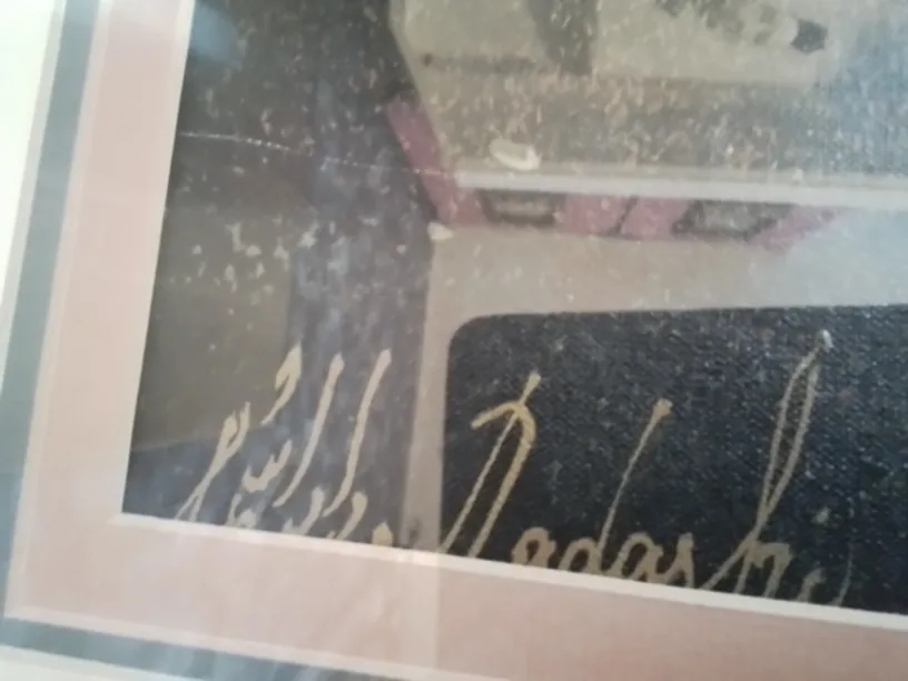 Framed Waterfall Landscape OOC Painting by William Neidhardt image indicator(6)