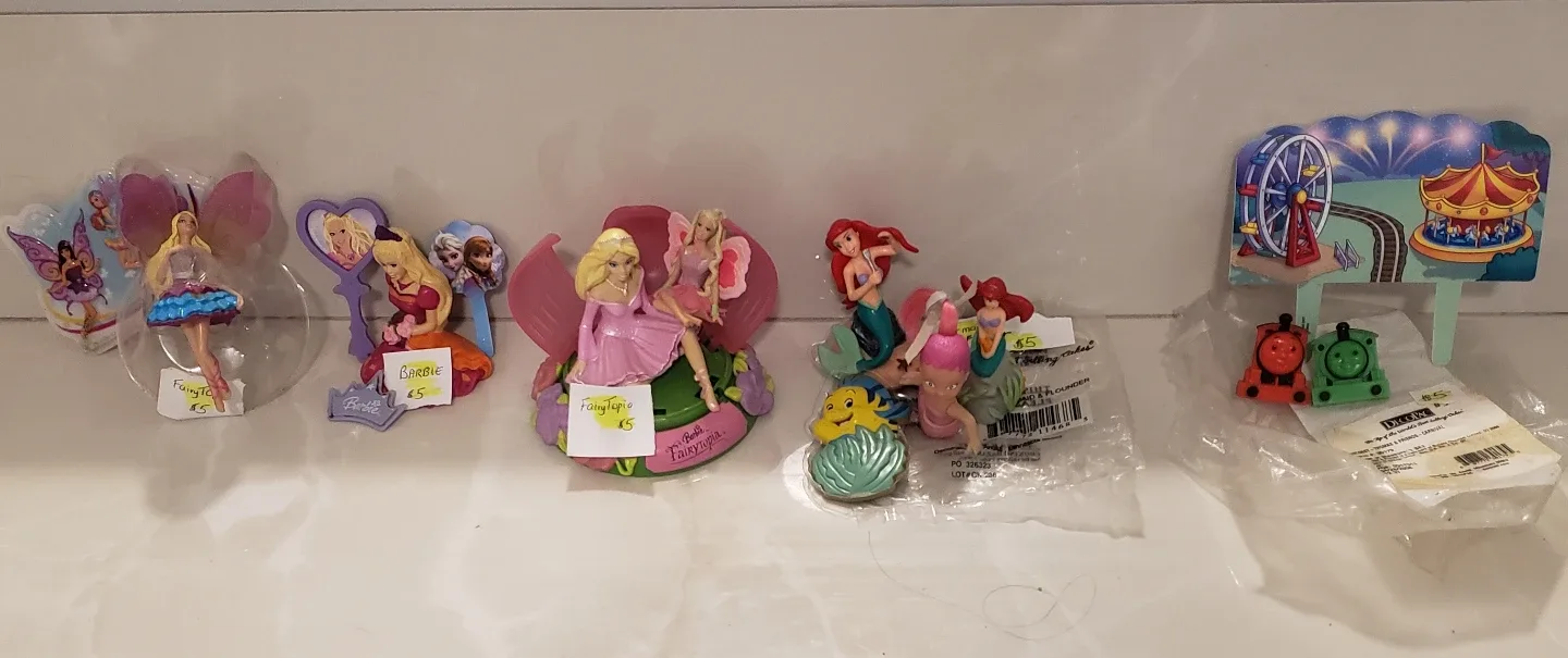 Children's Birthday Cake Decorator Toppers thumbnail