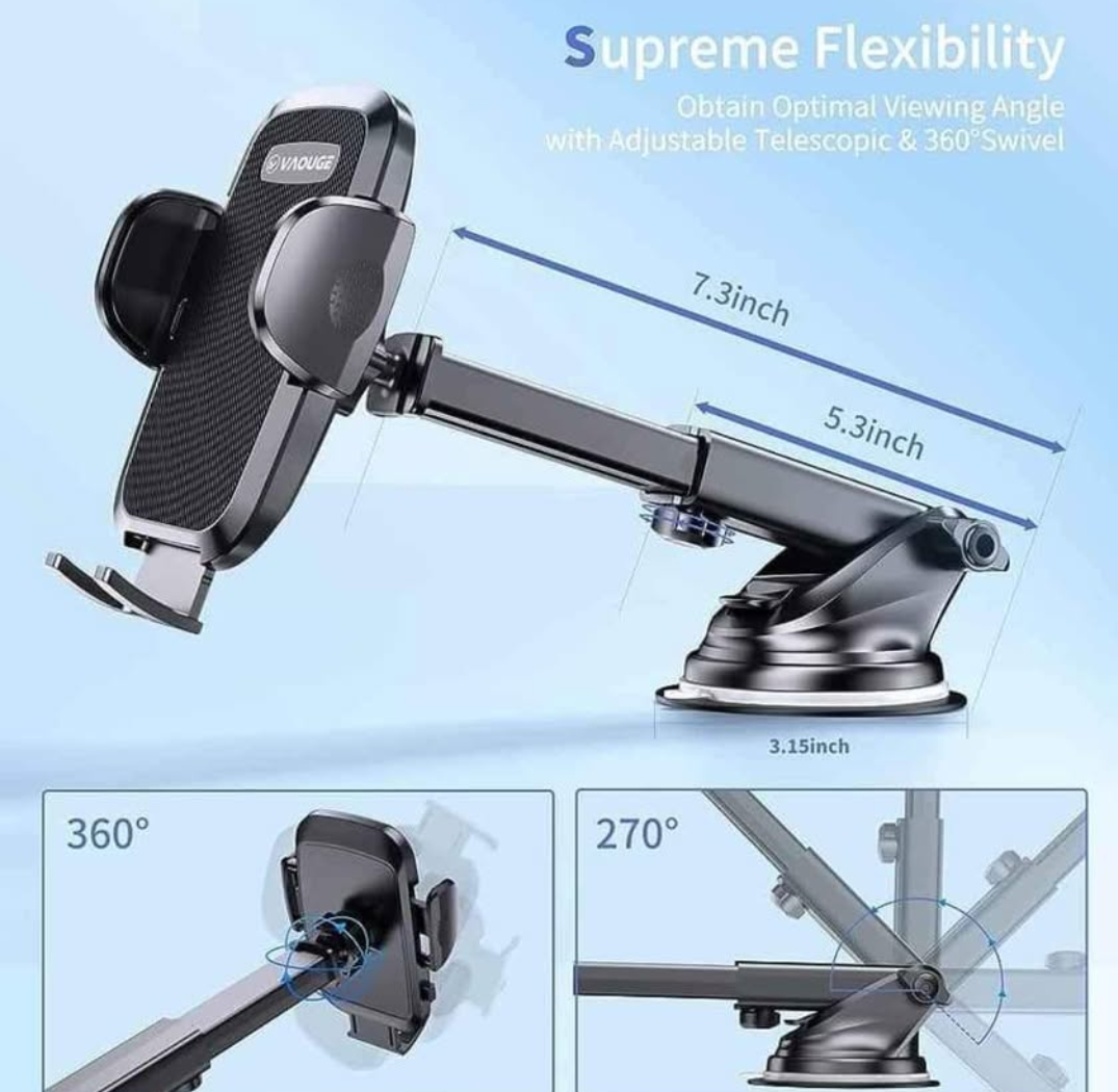 3 in 1 Car Phone Mount Holder - photo 2