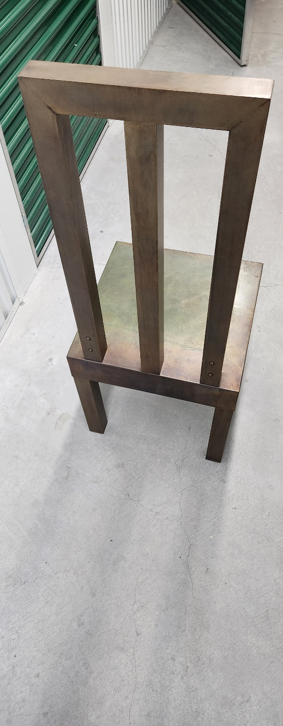 Metal Chair, Industrial Style - photo 2
