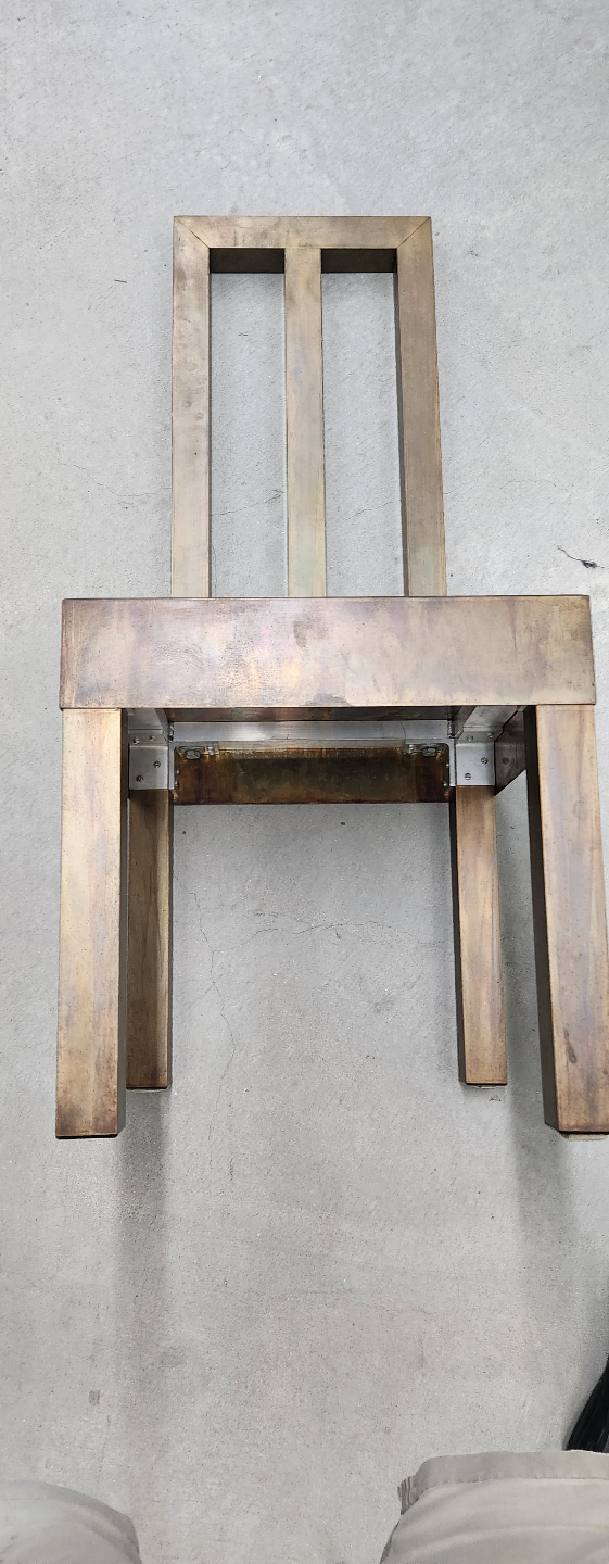 Metal Chair, Industrial Style - photo 3