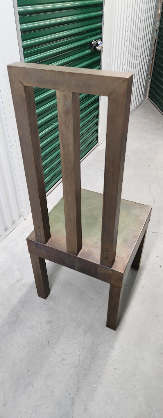 Metal Chair, Industrial Style - photo 4