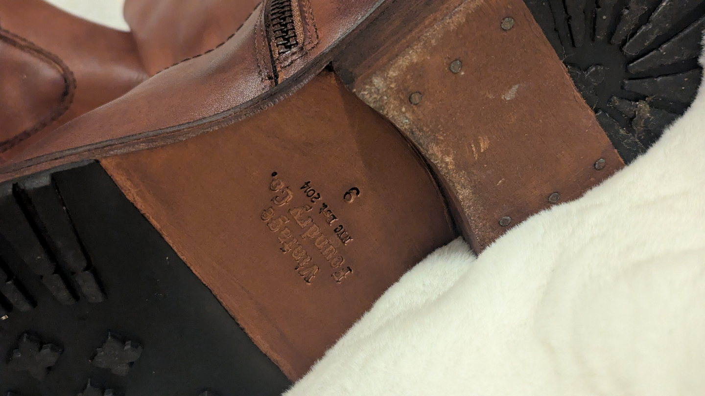 Vintage Foundry Co. Brown Leather Boots - photo 5