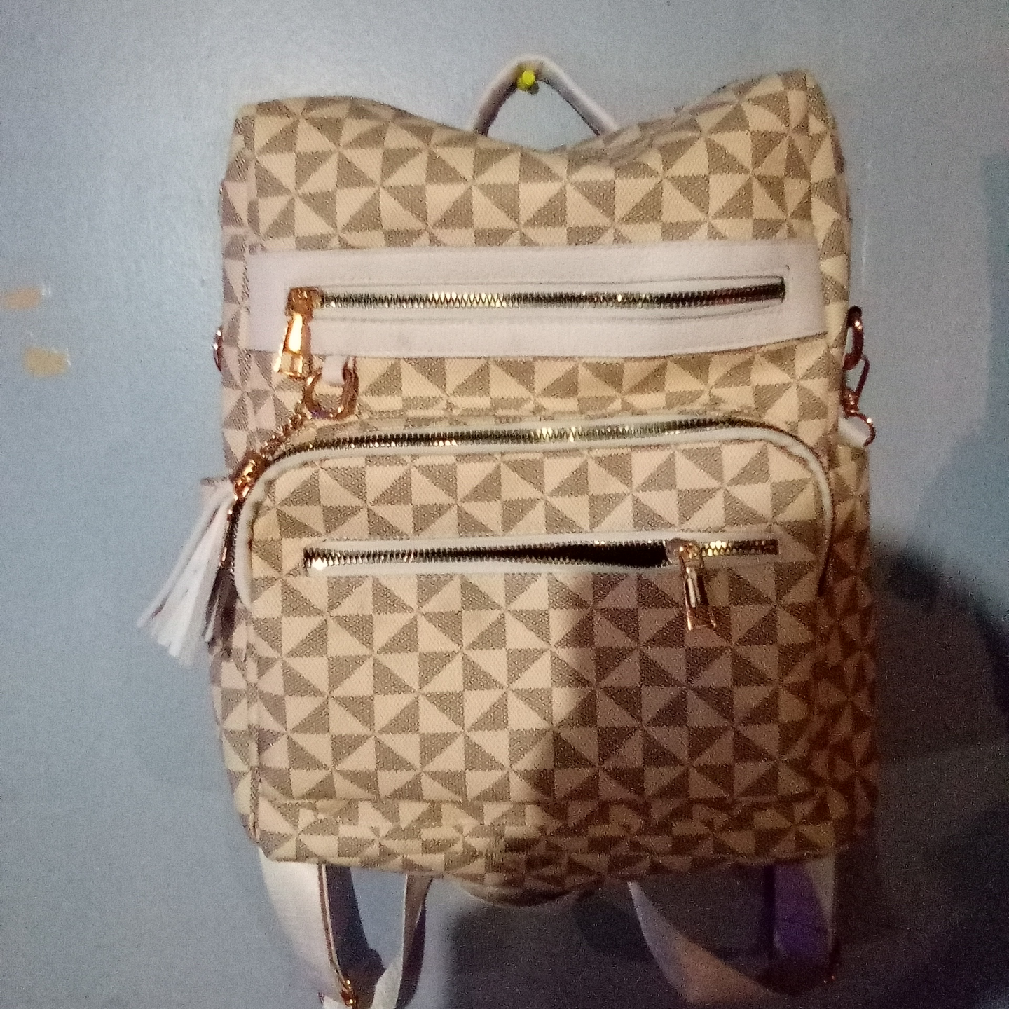 Two stylish handbags and napsack - photo 2