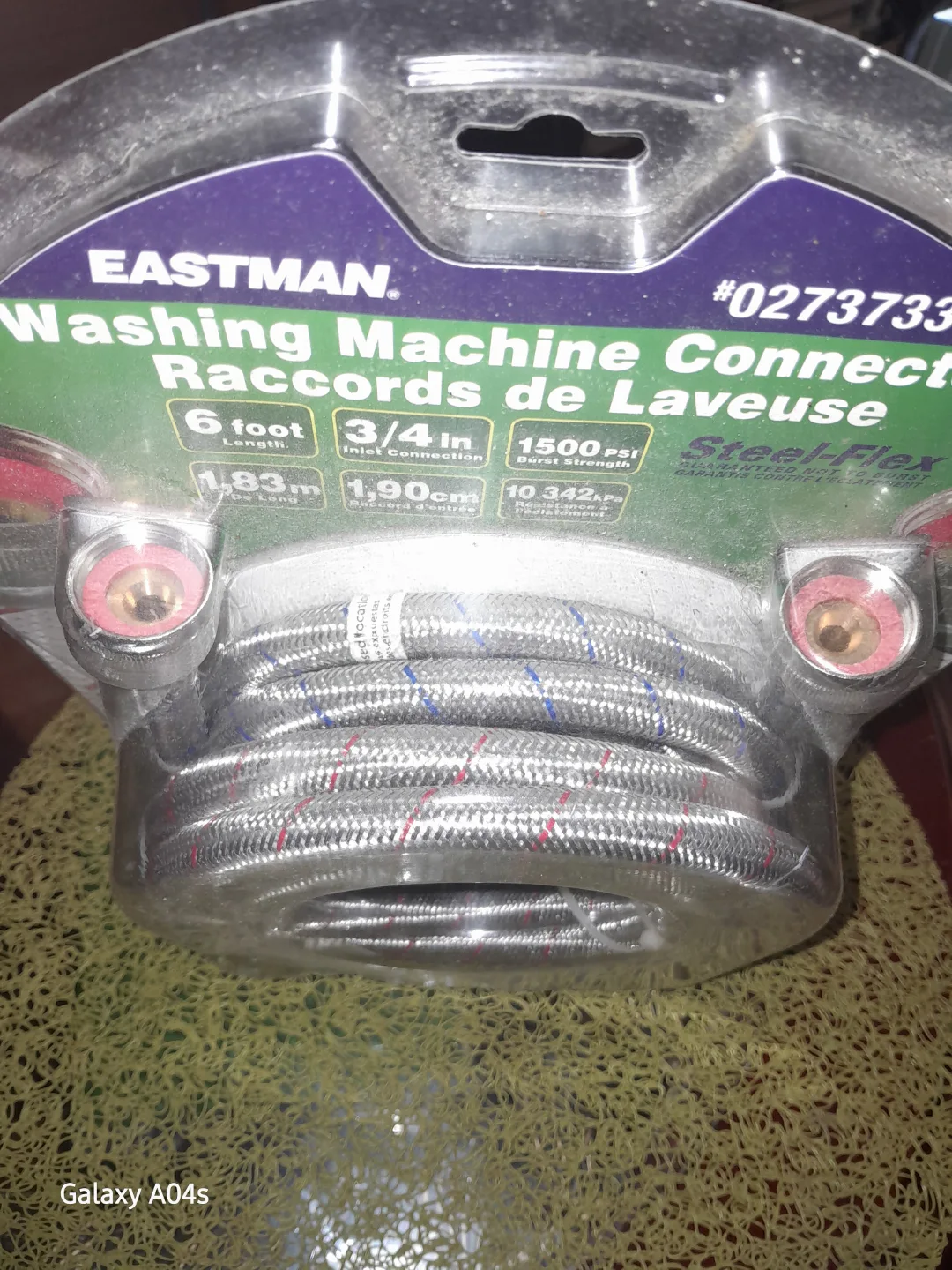 Eastman Steel-Flex Washing Machine Connector image indicator(7)