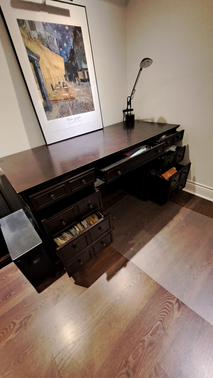 Bombay Large Executive Desk with Drawers - photo 2