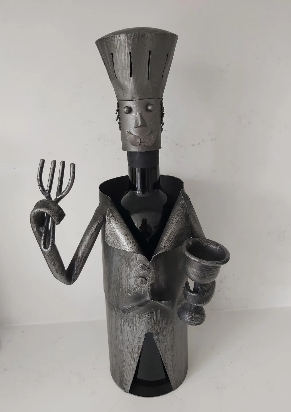 Wine holder Knight in armour