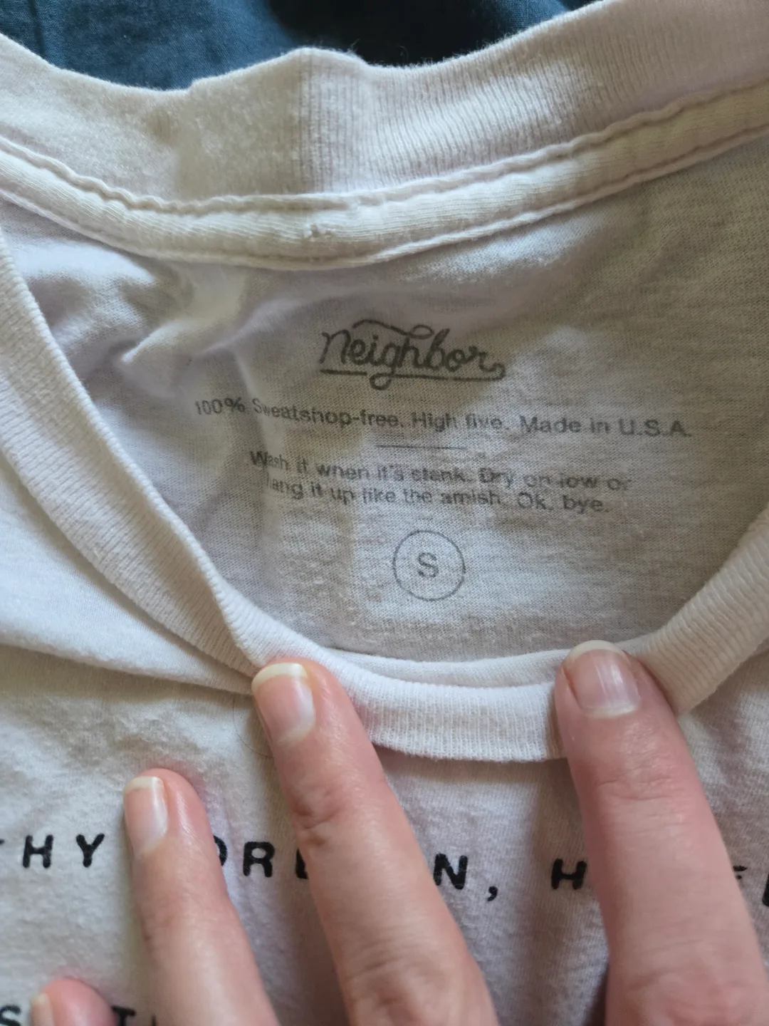 Neighbor Brand T-Shirt - Size Small image indicator(3)