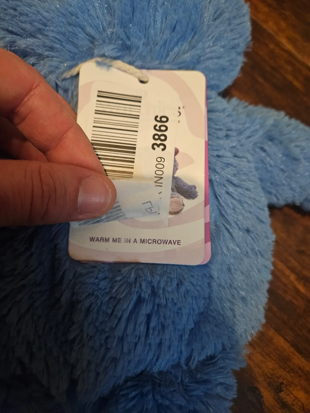 Blue Monster Warmies Cozy Plush Heatable Lavender Scented image indicator(4)