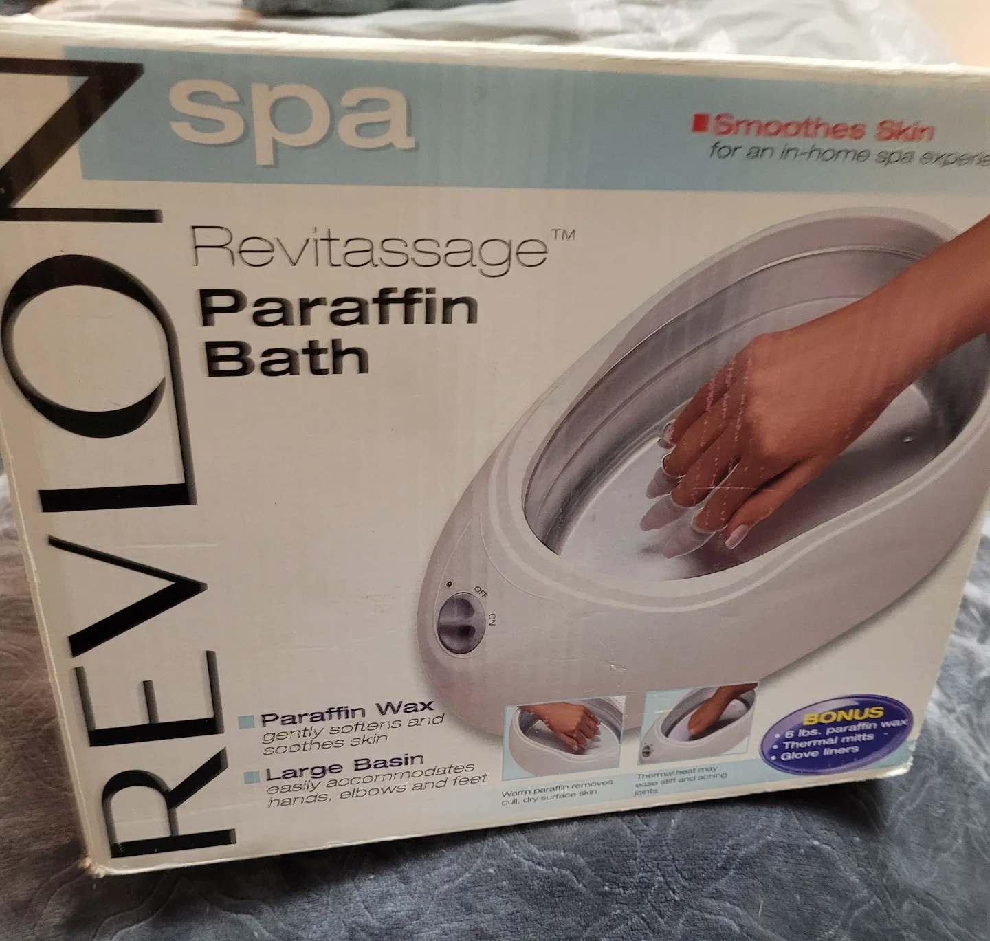 Revlon Spa Revitasage Paraffin Bath image indicator(4)