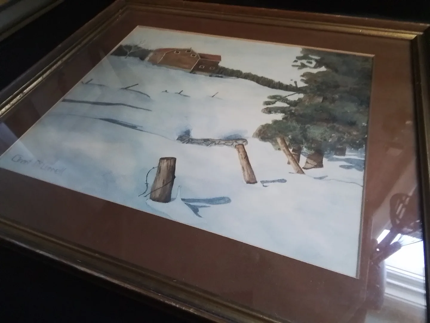 Canadian WC on Paper Signed Grant McConnell image indicator(7)