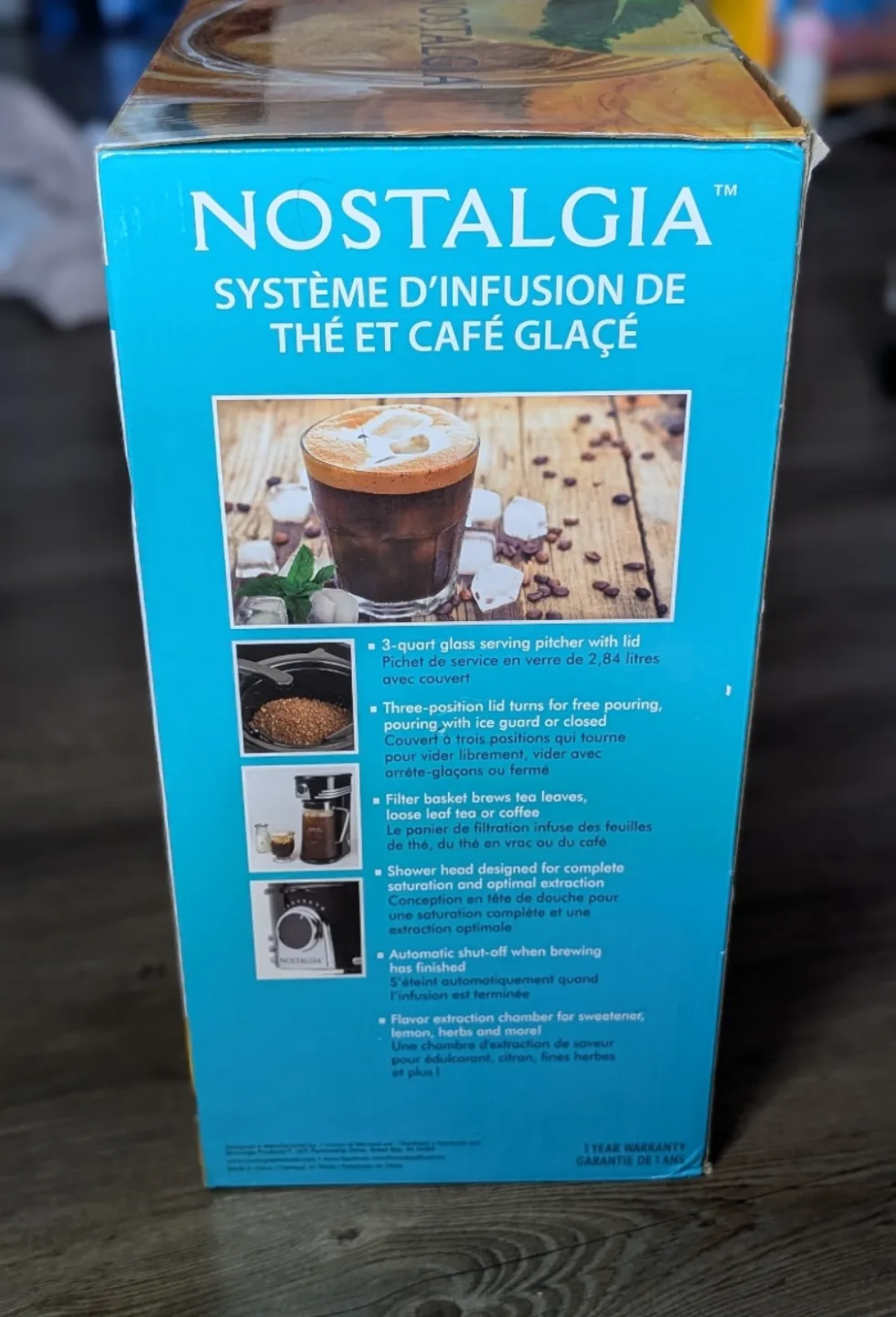 NEW IN BOX Iced Tea & Coffee Brewing System image indicator(4)