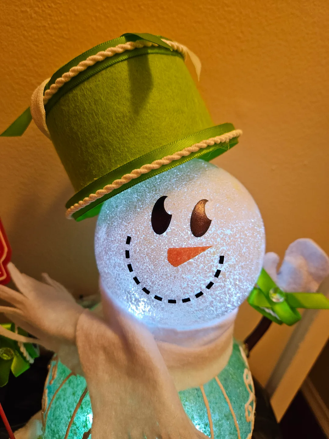 Lighted Snowman Christmas Decoration image indicator(4)