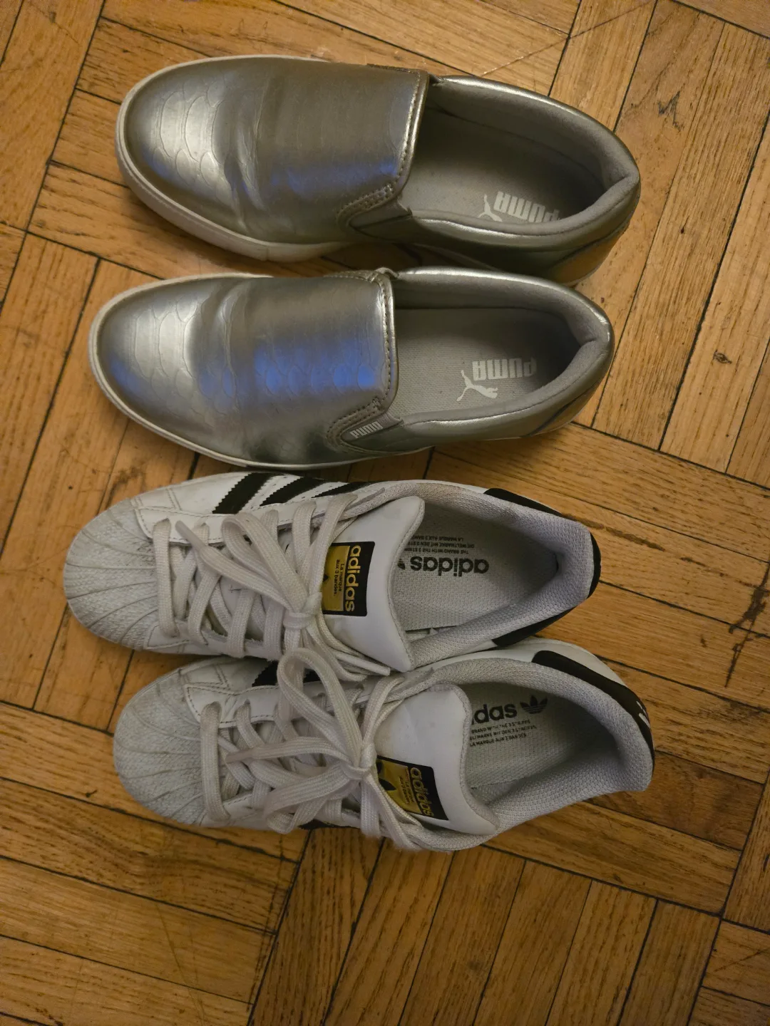 Adidas Superstar Women's Sneakers Size 4 image indicator(4)