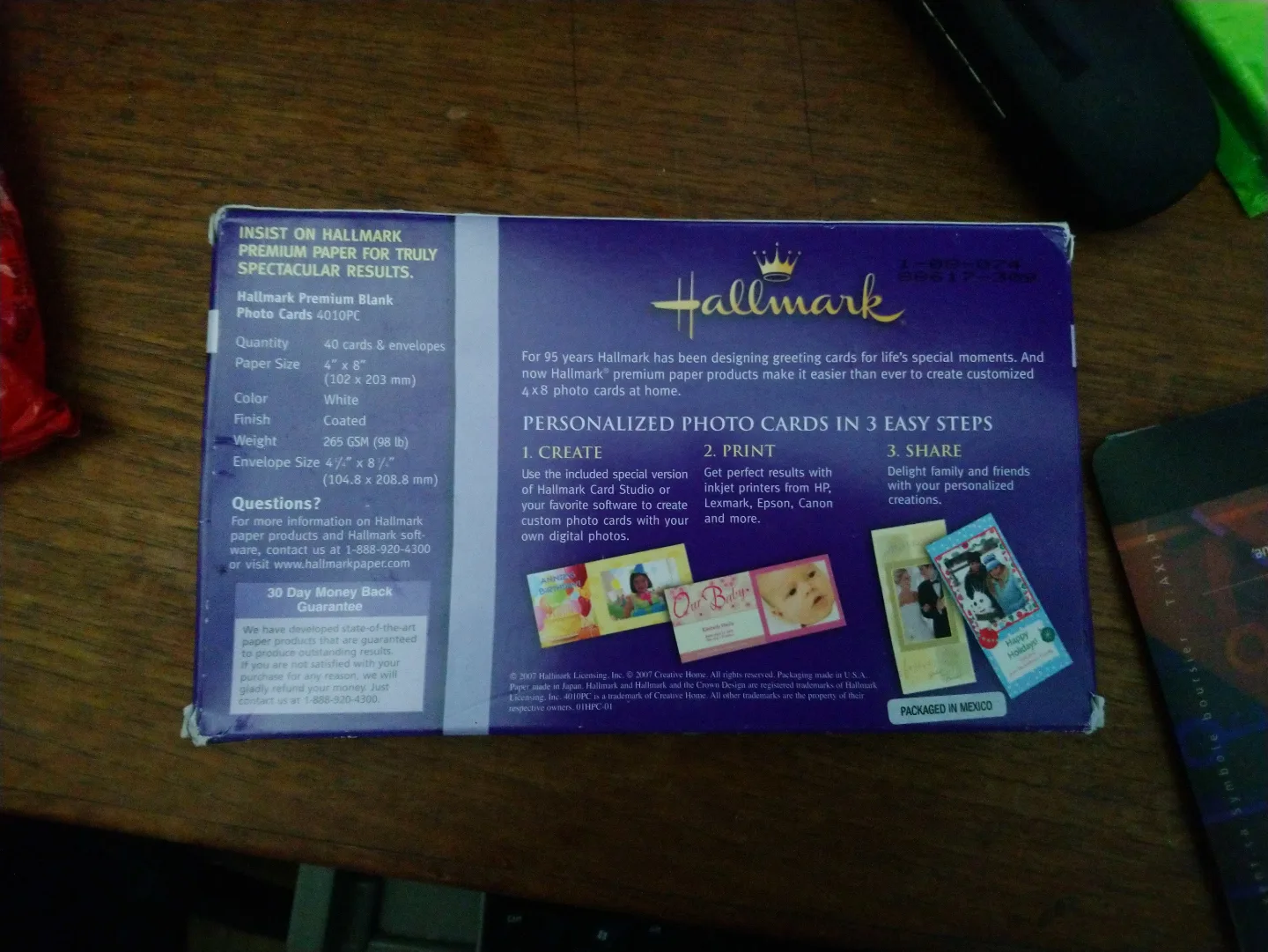 Hallmark Premium Blank 4x8 Photo Cards thumbnail