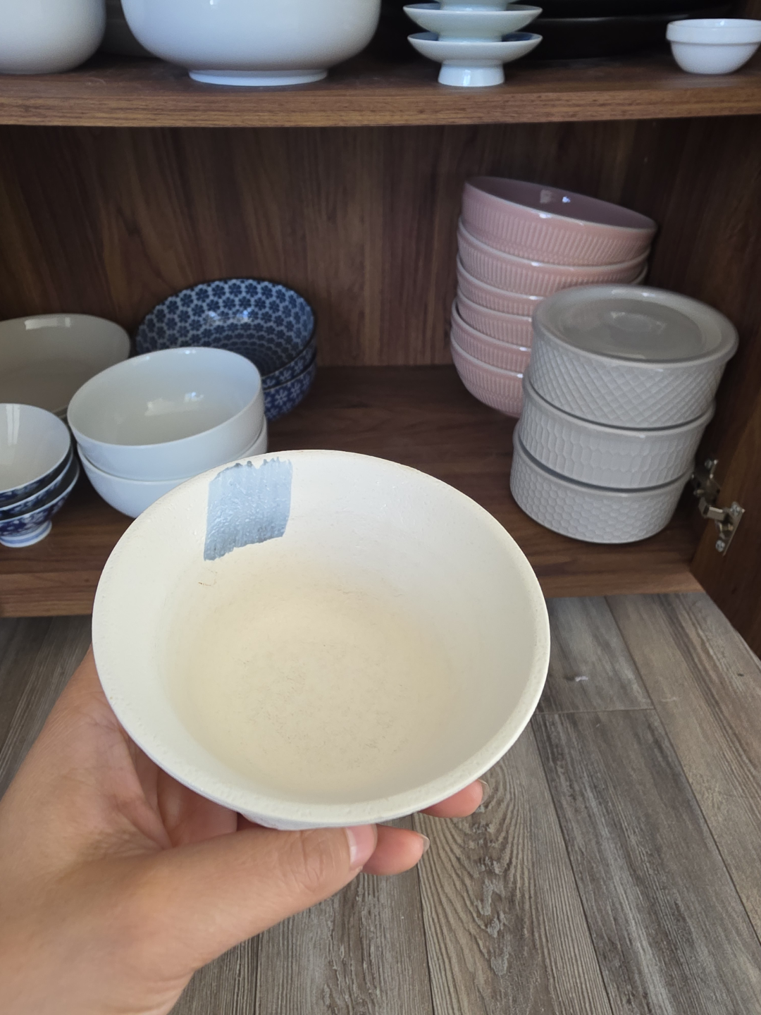 SET OF 4 Hand Painted Ceramic Bowl - photo 3