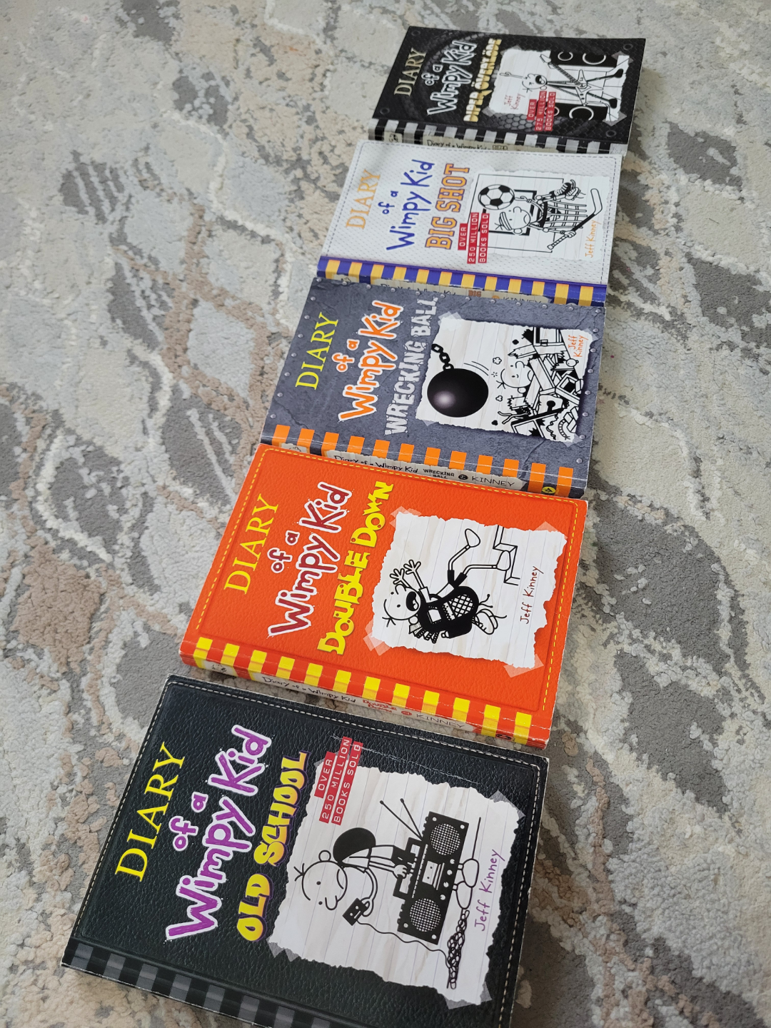 Diary of a Wimpy Kid Books (5 Books)