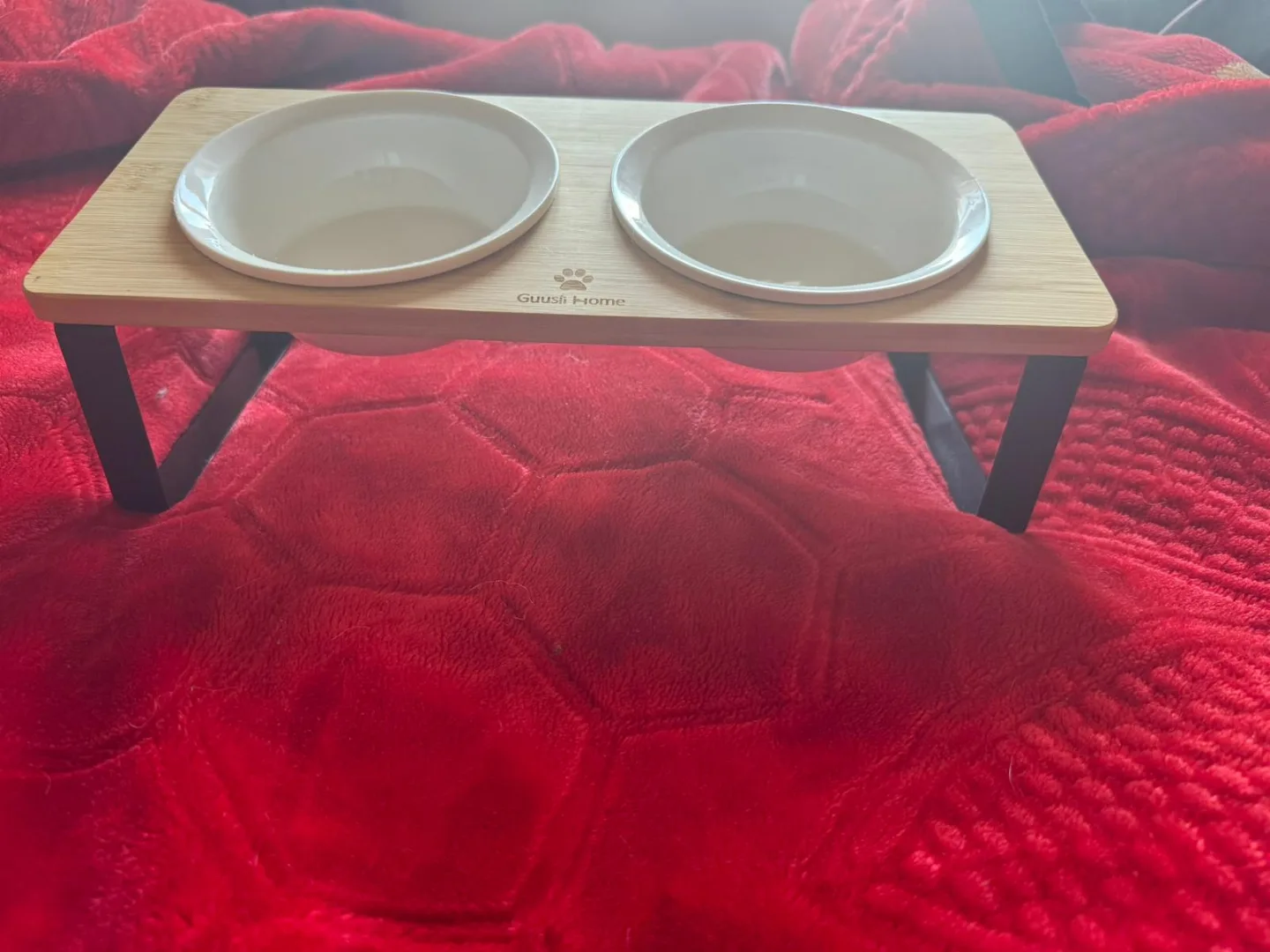 Guish Home Elevated Pet Bowl Set image indicator(5)