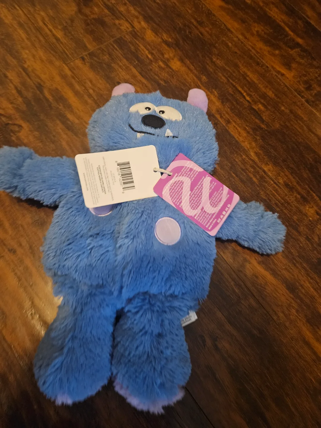 Blue Monster Warmies Cozy Plush Heatable Lavender Scented image indicator(5)