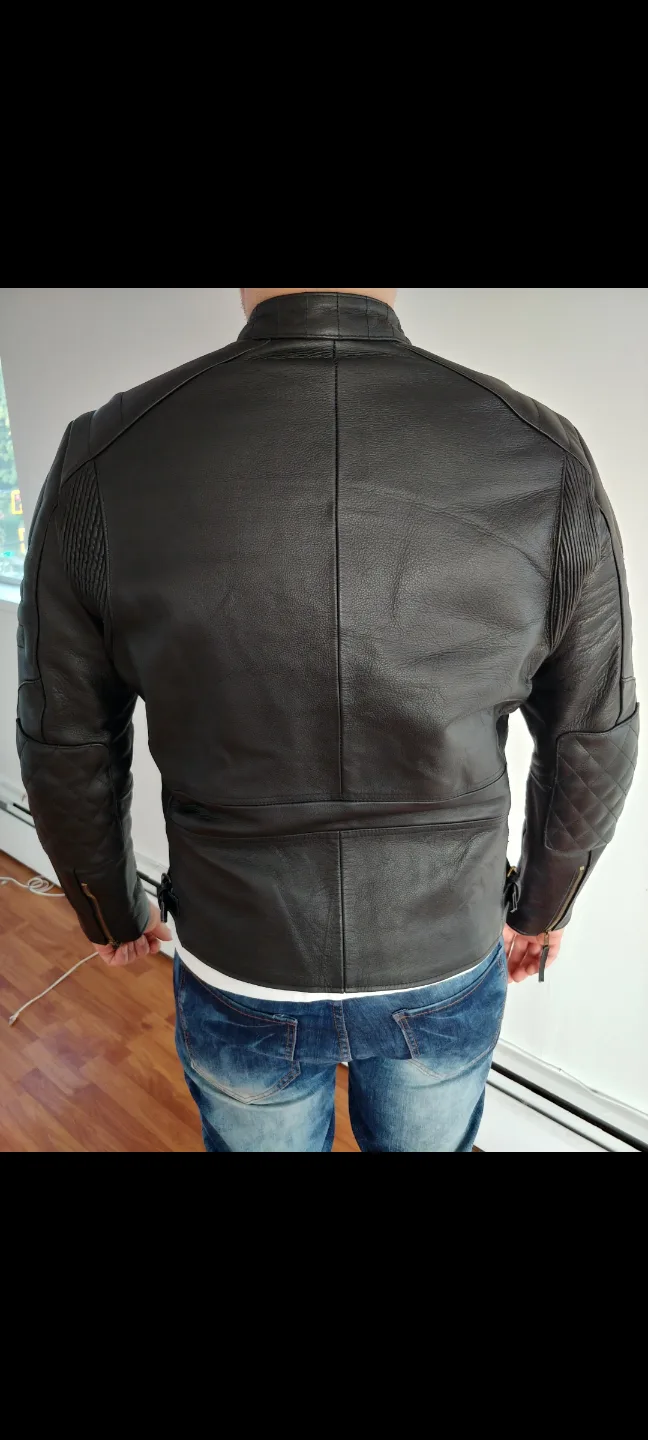 Leather Jacket 1.2mm thick genuine image indicator(2)