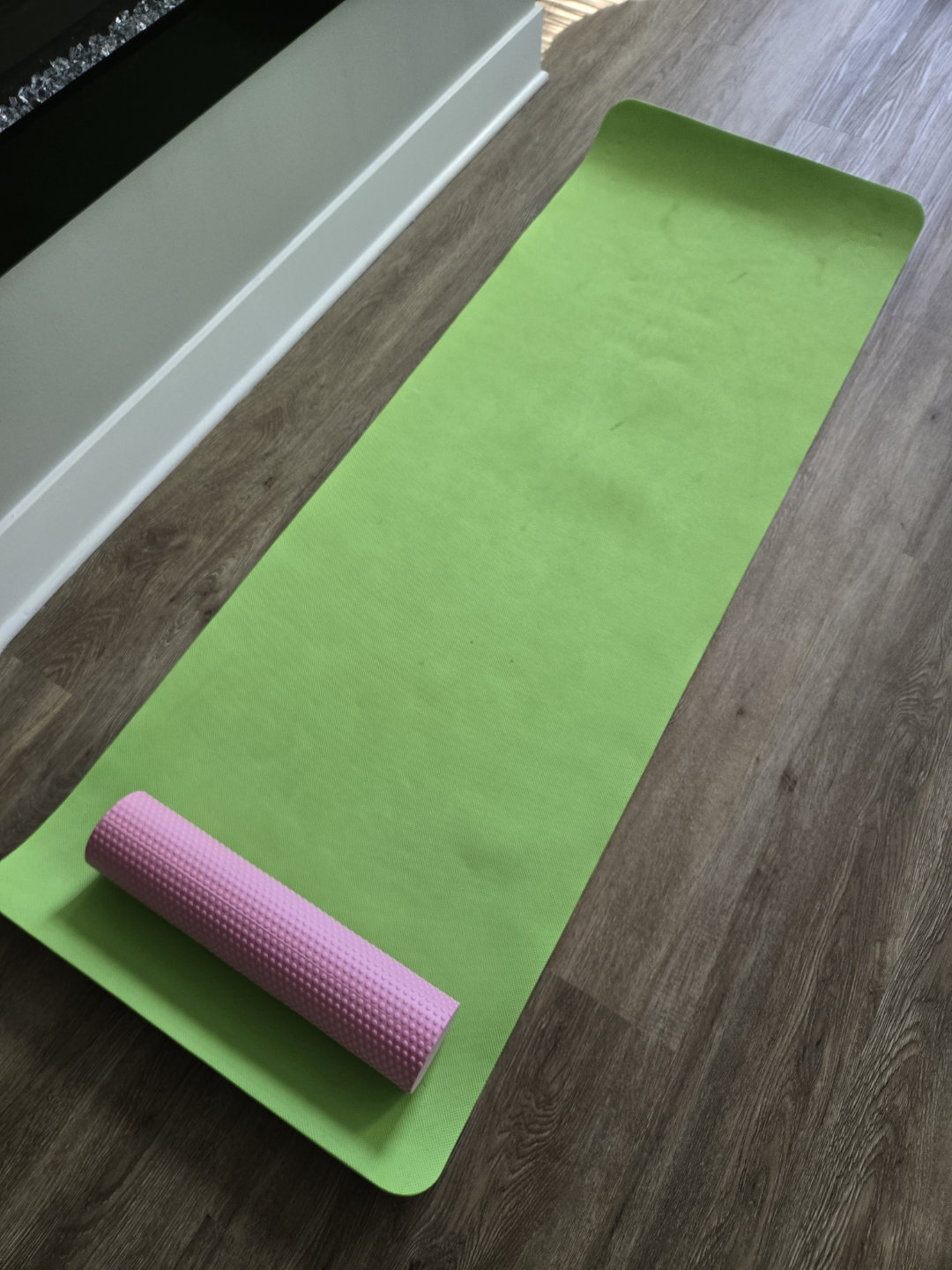 Yoga Mat with Foam Roller