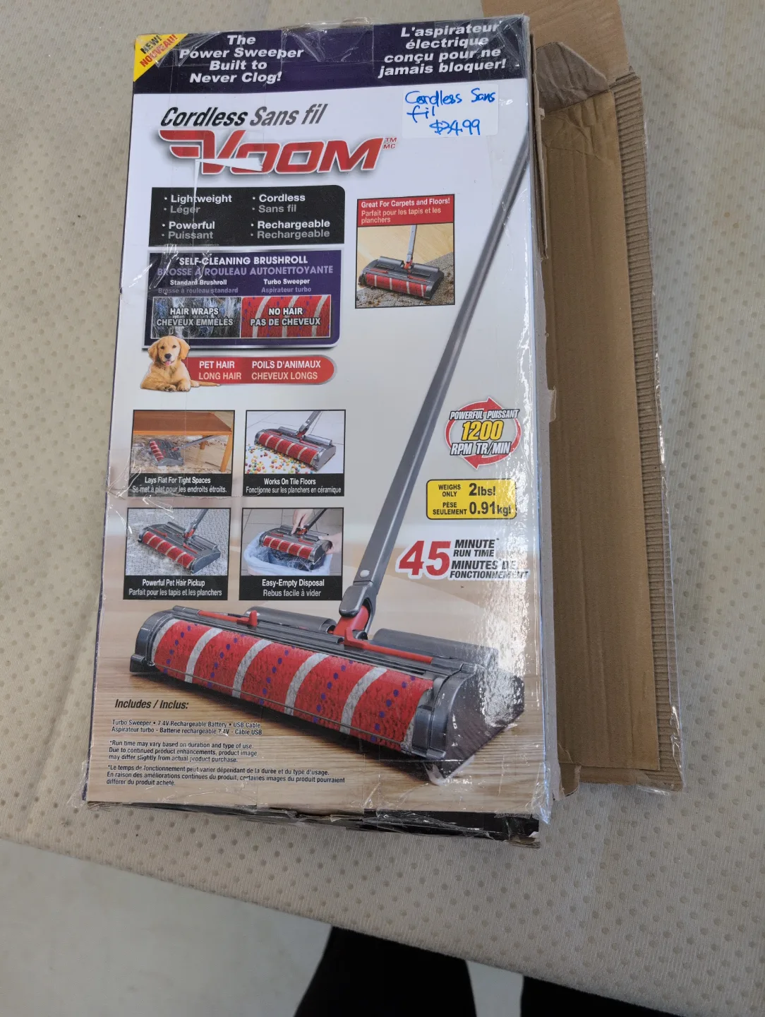 Vroom Cordless Handheld Vacuum Cleaner thumbnail