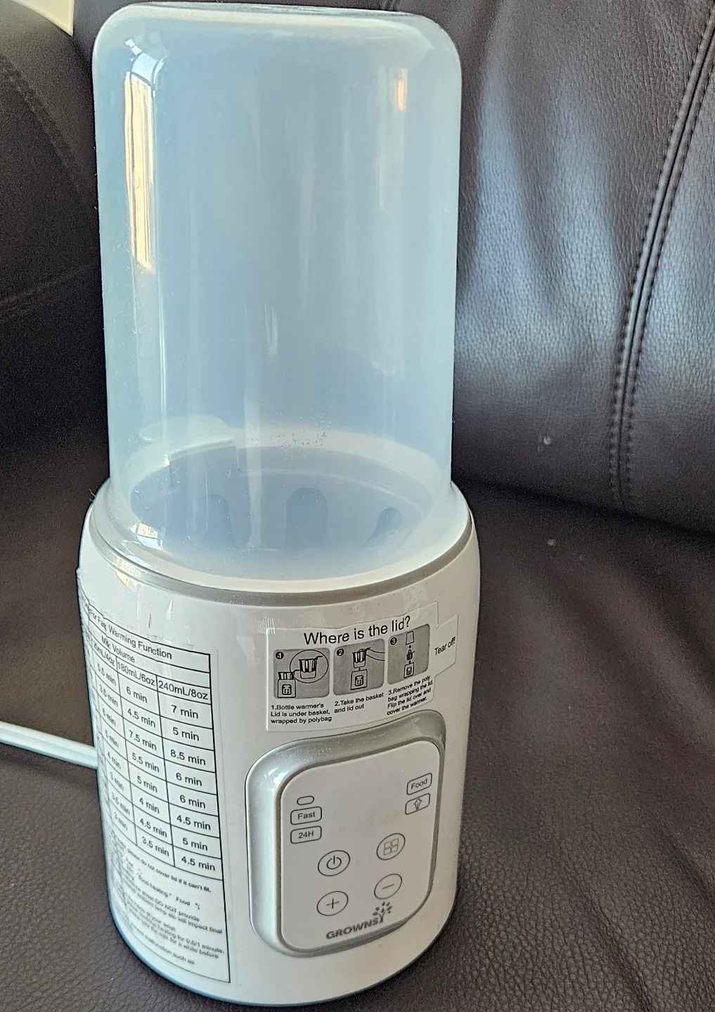 Grownsy Baby Bottle Warmer thumbnail