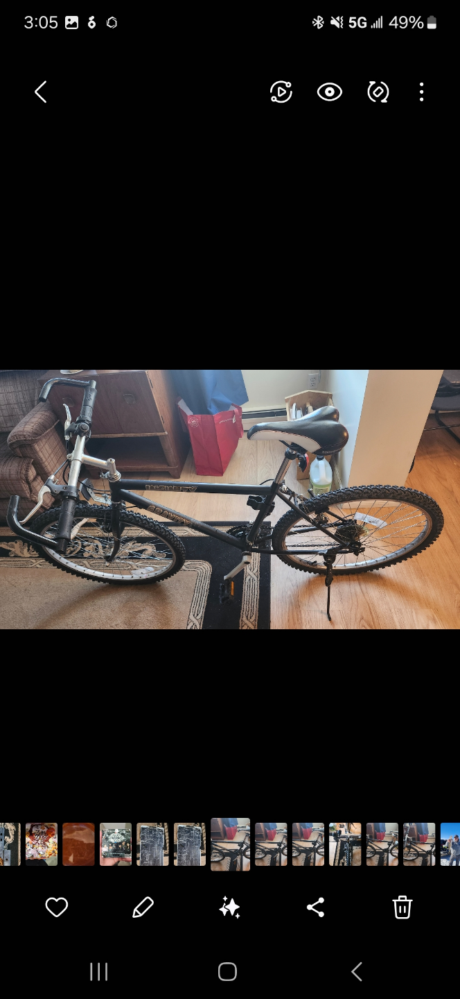 Mountain Bike infinity gravity Piezas o reparación