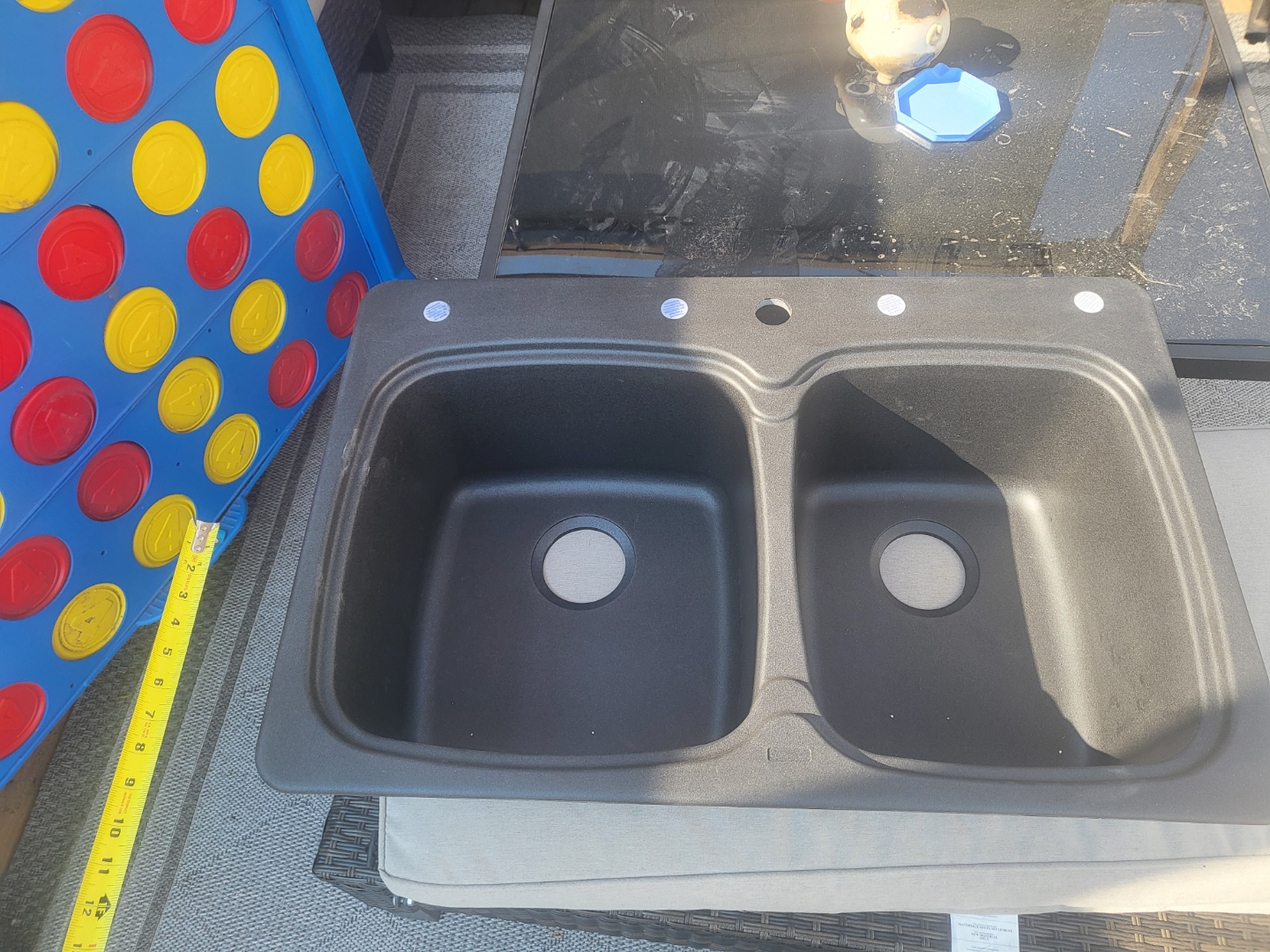 New Double Kitchen Sink