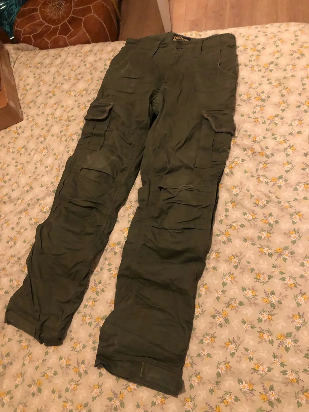 Resurgence motorcycle trousers, olive green thumbnail
