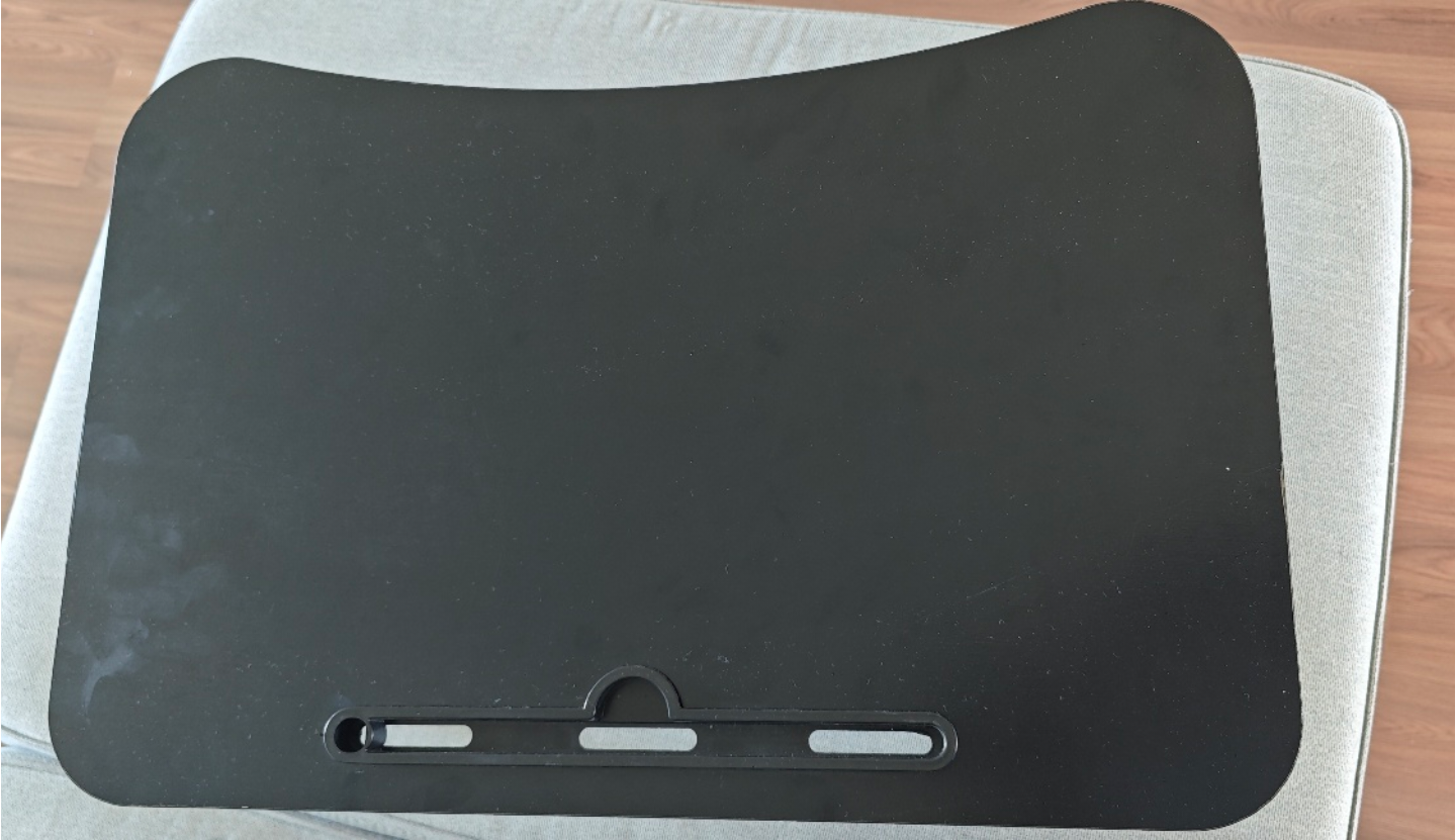 Black Laptop Table - Foldable Bed Tray - photo 2