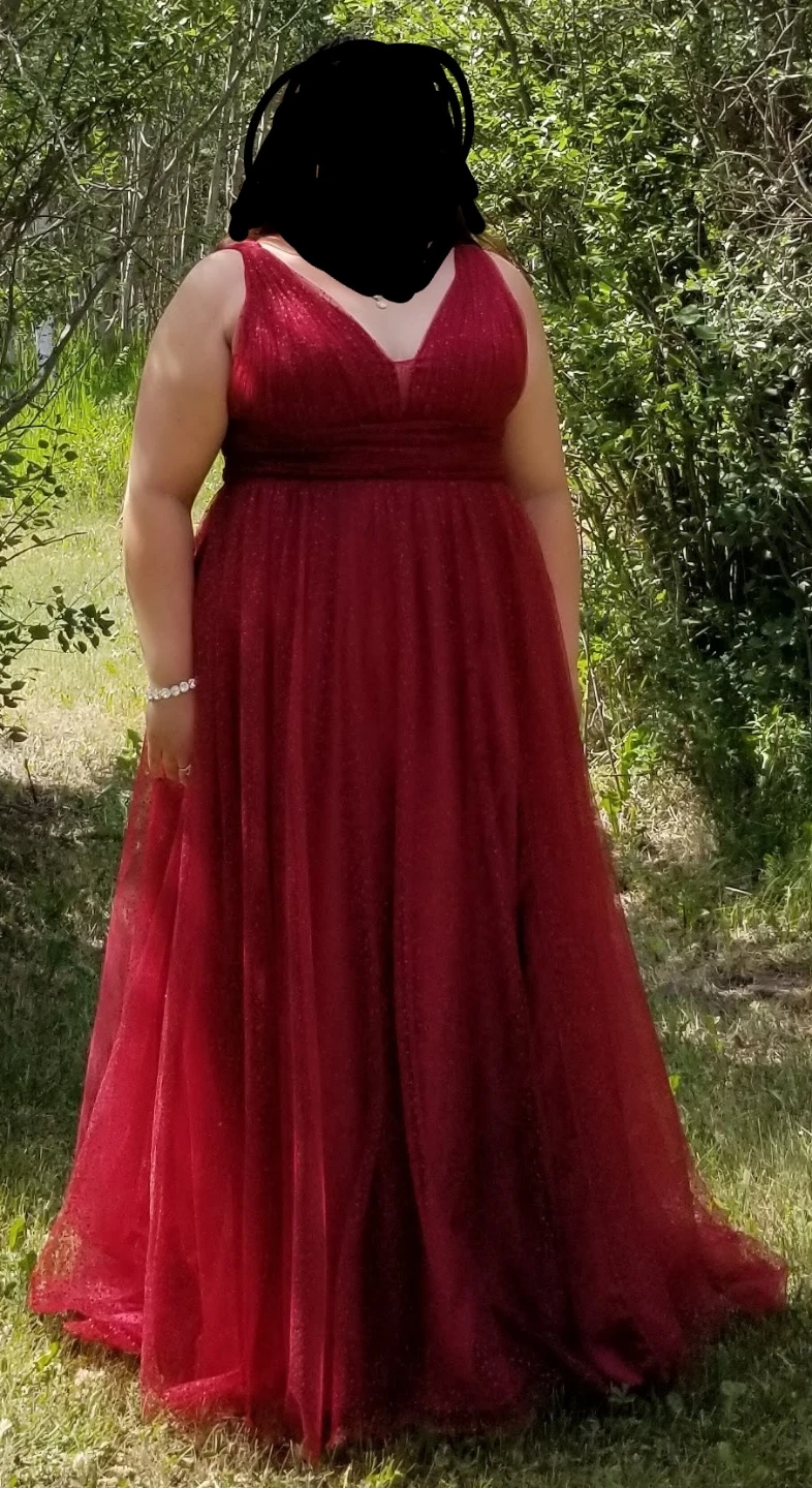 Gorgeous Burgundy Long Graduation Dress
